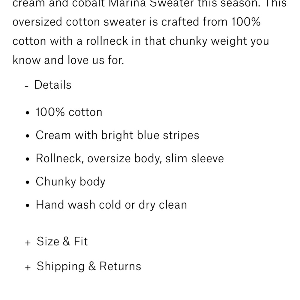 La Ligne Light Blue Knit Sweater - Picture 3 of 4